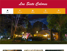 Tablet Screenshot of lossietecolores.com